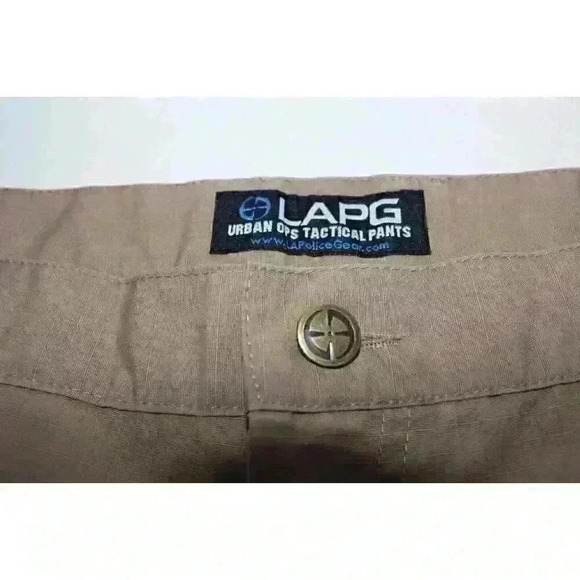 LAPG Pants Mens 38 Khaki Tactical Cargo LA Police Gear Basic Operator Urban - Picture 11 of 16